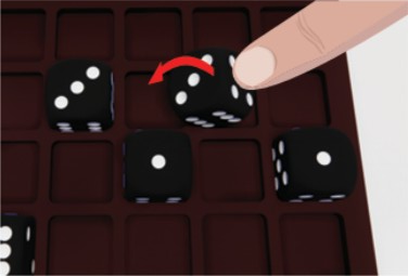 图 2B：向侧面翻滚